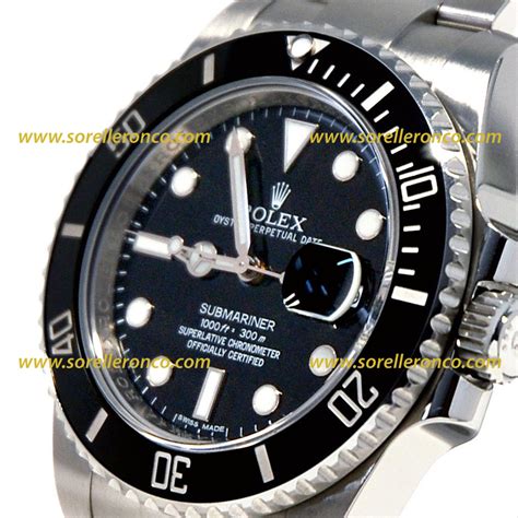 rolex submariner ghiera ceramica prezzo|rolex sottomarino prezzo.